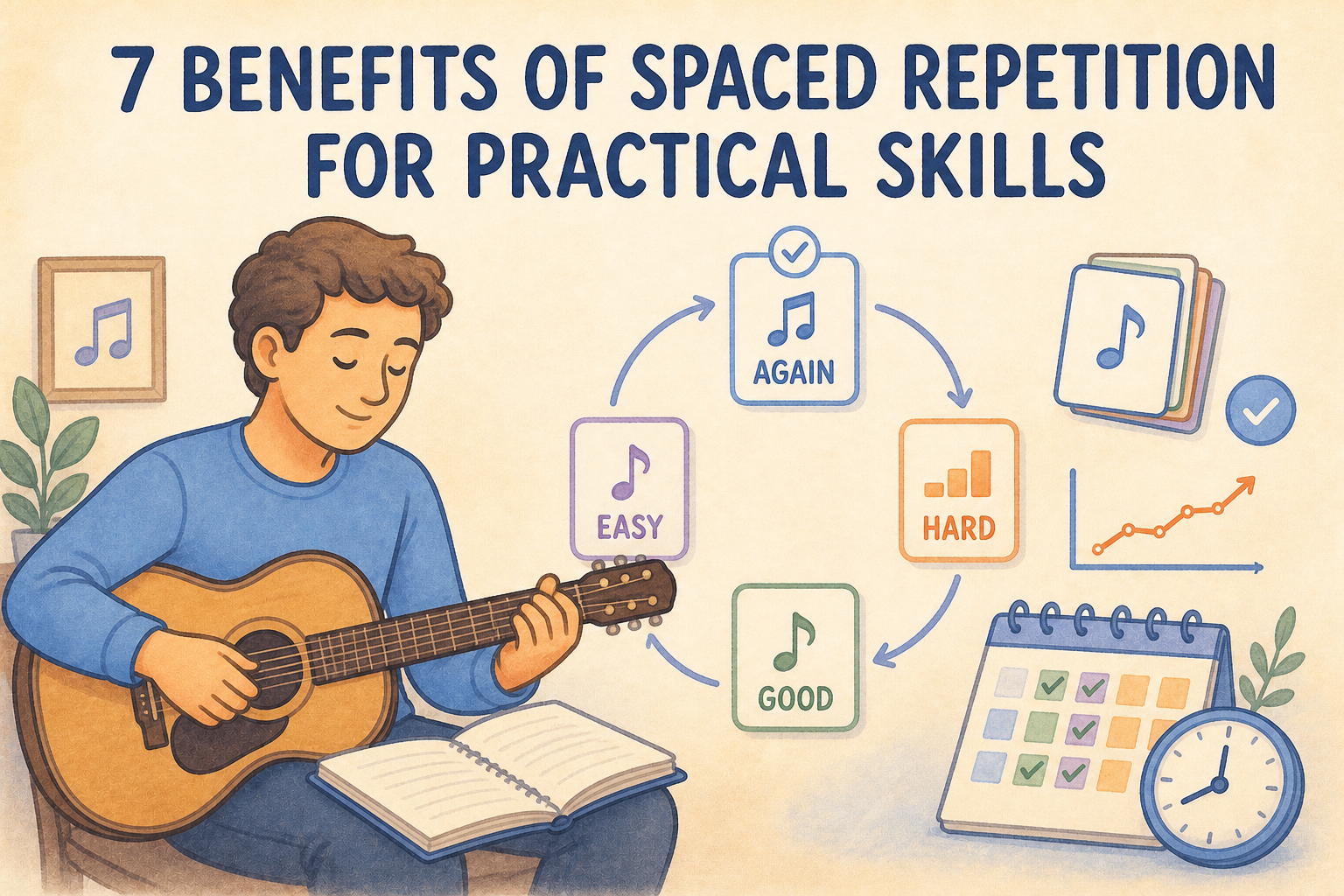 7 Benefits of Spaced Repetition for Practical Skills